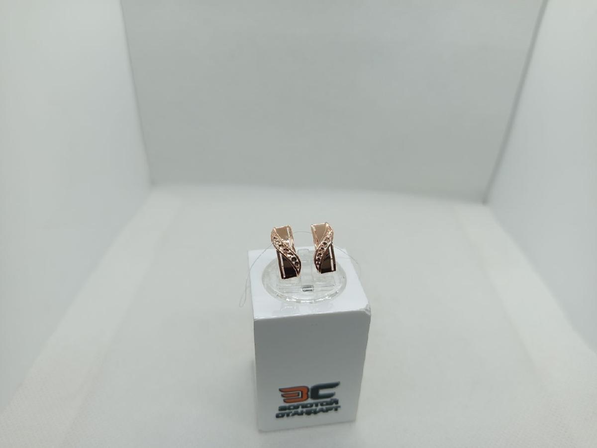 СЕРЬГИ БЕЗ КАМНЯ (Au 585)