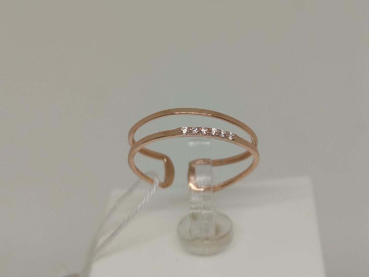 КОЛКМИ585 КОЛЬЦО С КАМНЯМИ (Au 585)