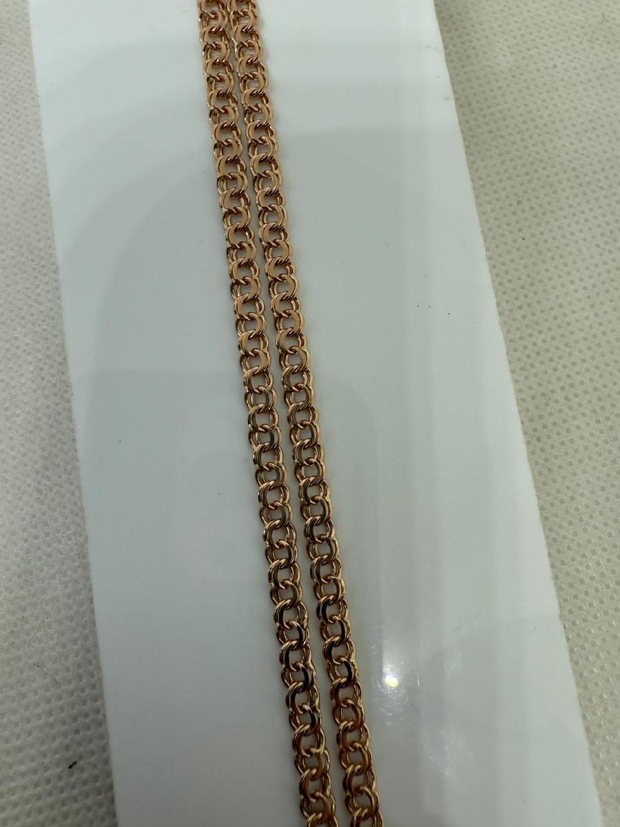 ЦЕПЬ ПОЛНОВЕСНАЯ Бисмарк (Au 585)