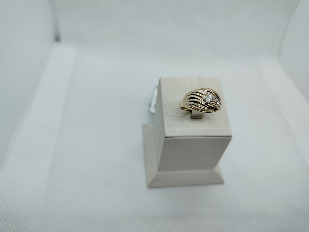 СЕРЬГИ С КАМНЕМ (Au 585)