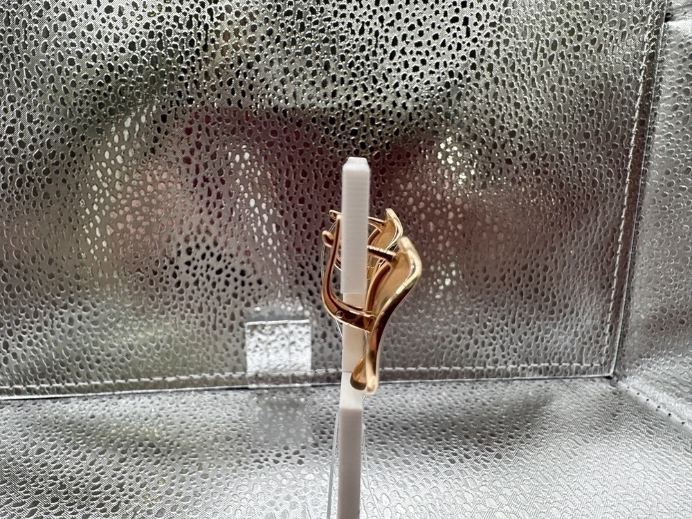 СЕРЬГИ БЕЗ КАМНЯ (Au 585)