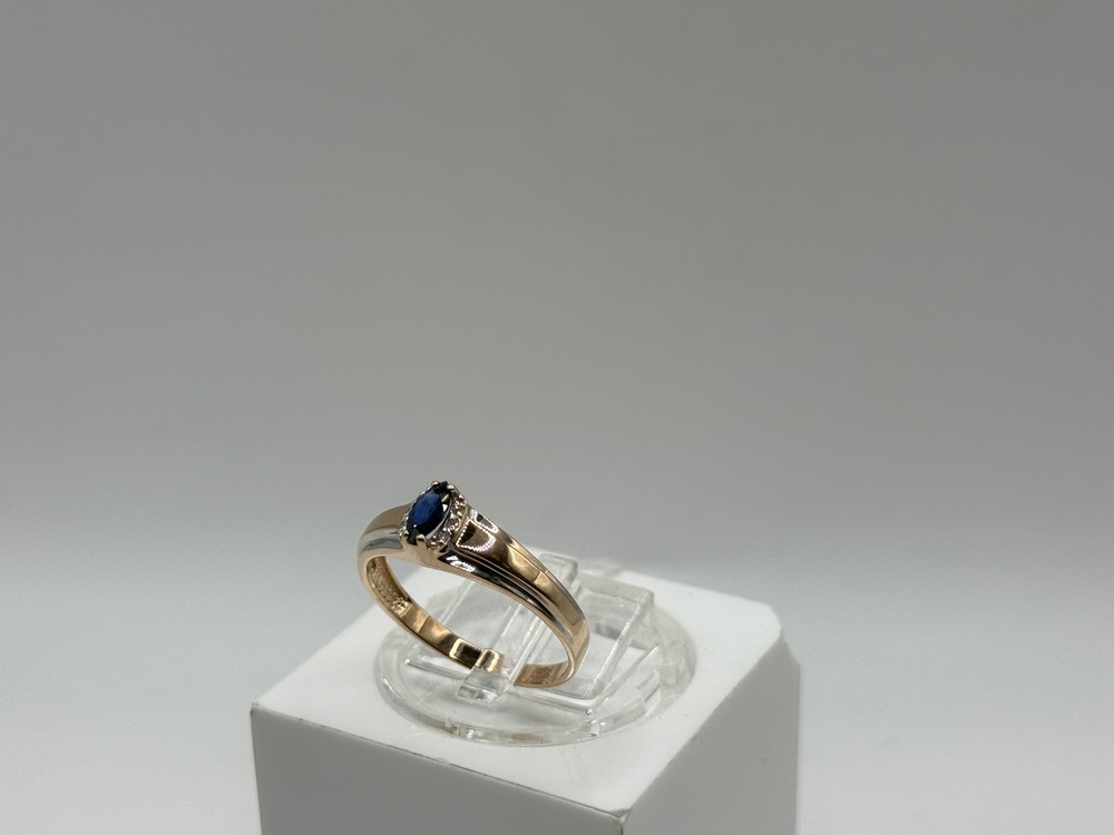 КОЛКМИ585 КОЛЬЦО С КАМНЯМИ (Au 585)