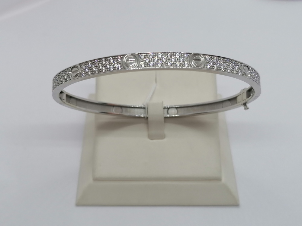 БРАСЛЕТ С КАМНЯМИ (Au 585)