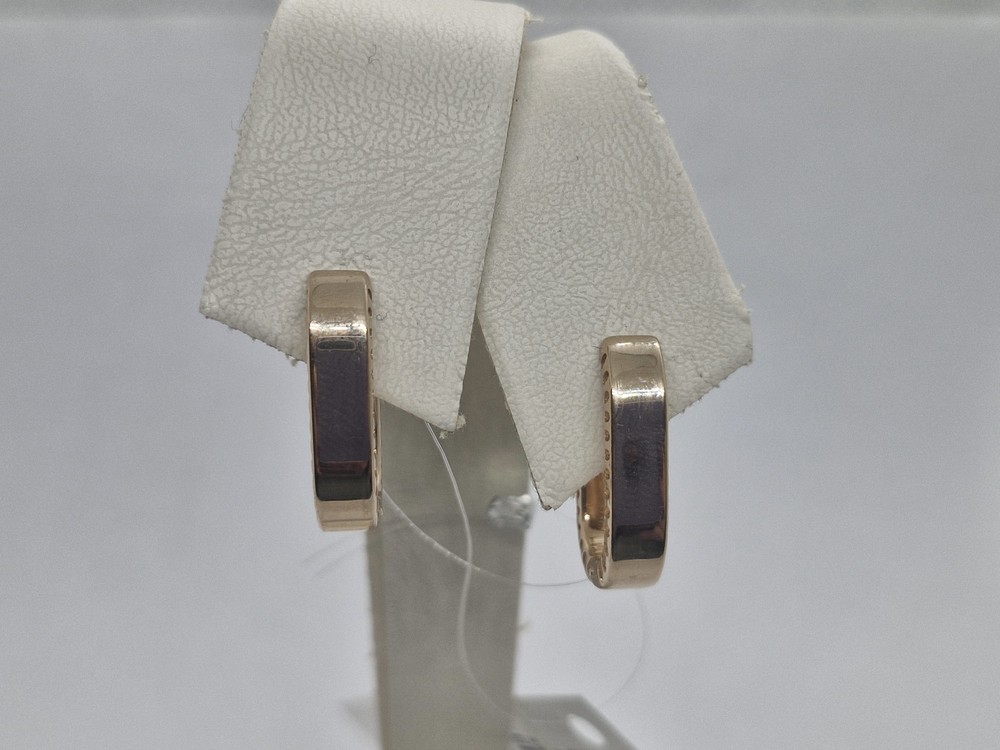 СЕРЬГИ БЕЗ КАМНЯ (Au 375)