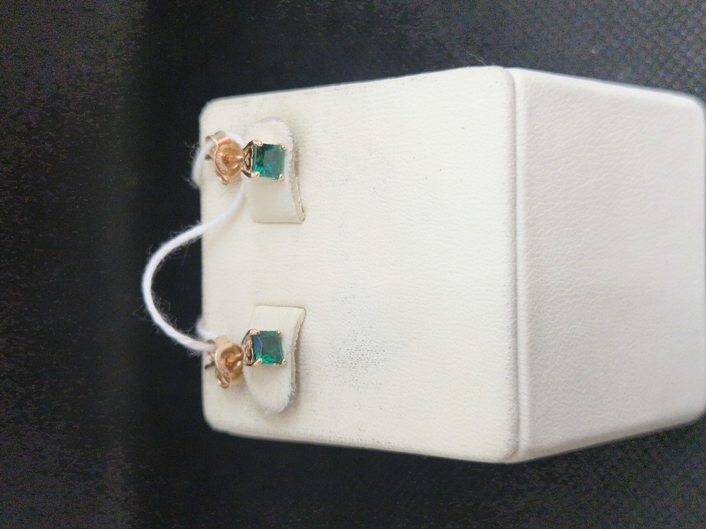 СГВЗ585 СЕРЬГИ ГВОЗДИКИ (Au 585)