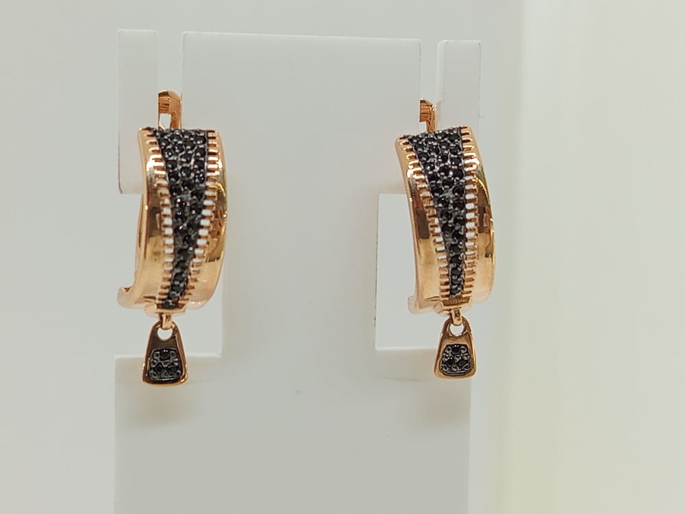 СЕРЬГИ С КАМНЯМИ (Au 585)