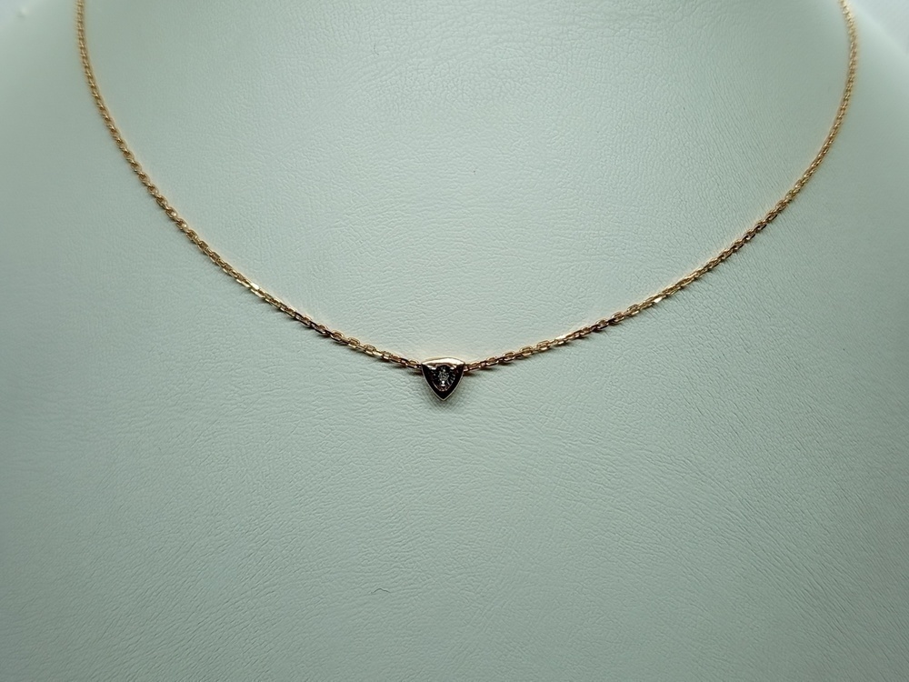 КОЛЬЕ БРИЛЛИАНТ (Ag 925)