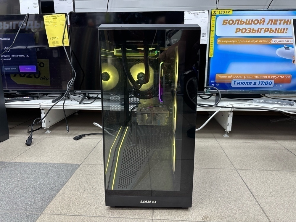Системный блок Lian Li; Ryzen 7 7800X3D, Geforce RTX 5070, 32 Гб, 1 Tb, Нет