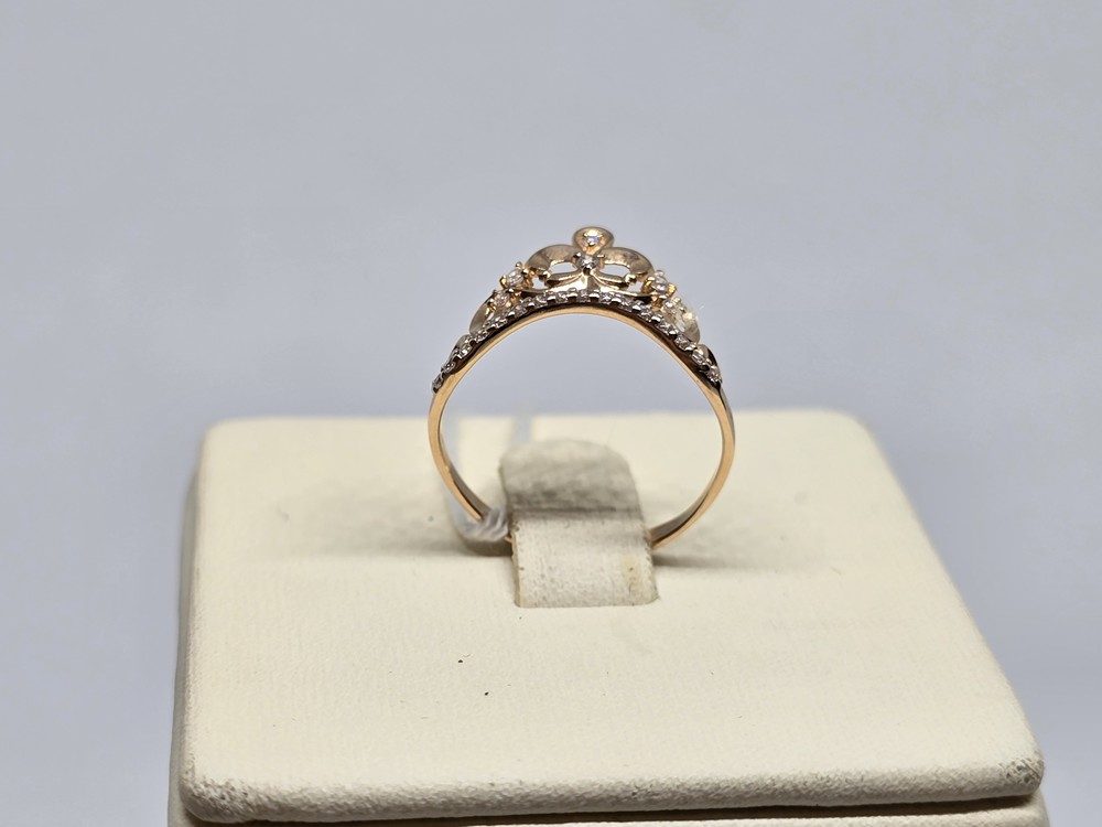 КОЛКМИ585 КОЛЬЦО С КАМНЯМИ (Au 585)