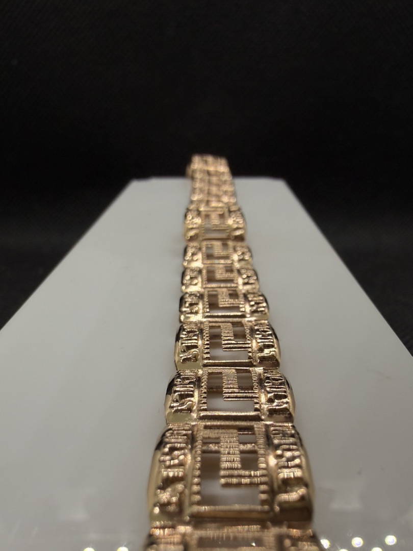 БРАСЛЕТ ПУСТОТЕЛЫЙ Фантазия Au 585