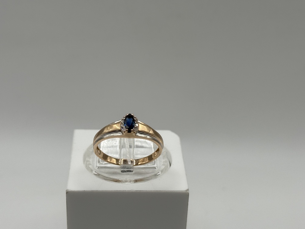 КОЛКМИ585 КОЛЬЦО С КАМНЯМИ (Au 585)