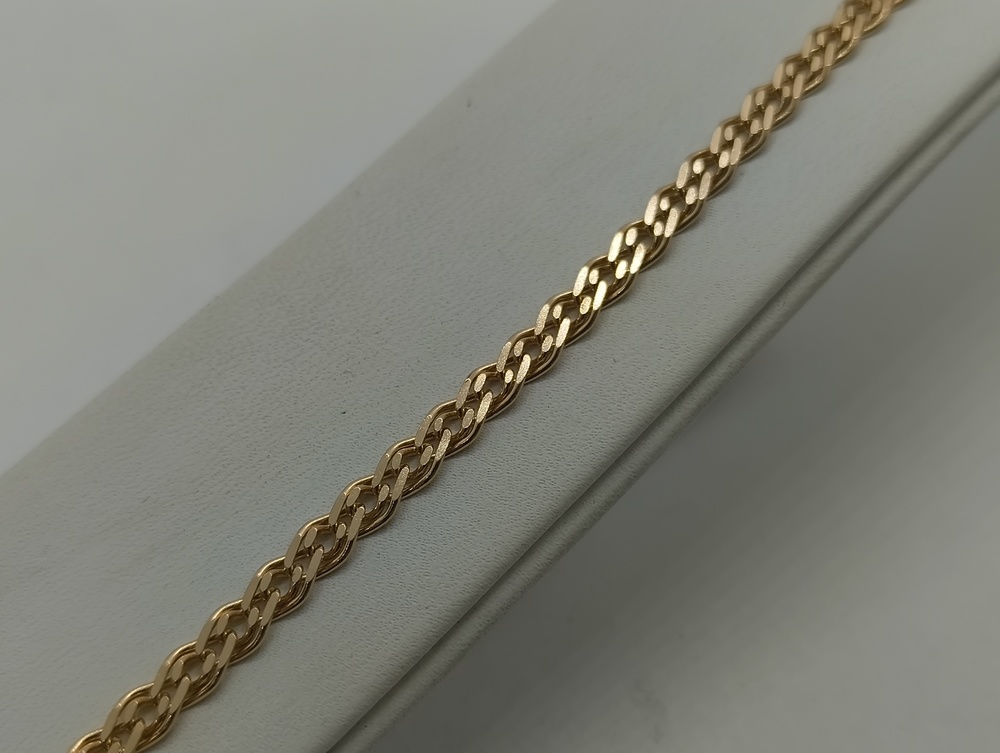 БРАСЛЕТ ПОЛНОВЕСНЫЙ Нона Au 585