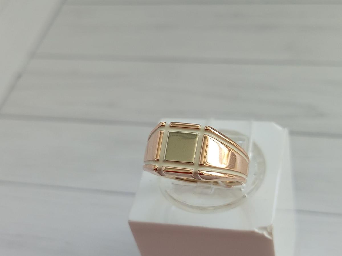 ПЕЧАТКА С КАМНЕМ (Au 585)