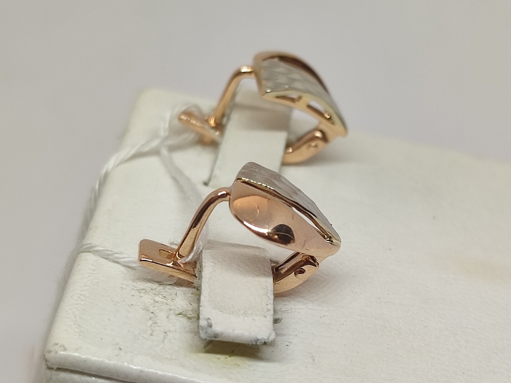 СЕРЬГИ БЕЗ КАМНЯ (Au 585)