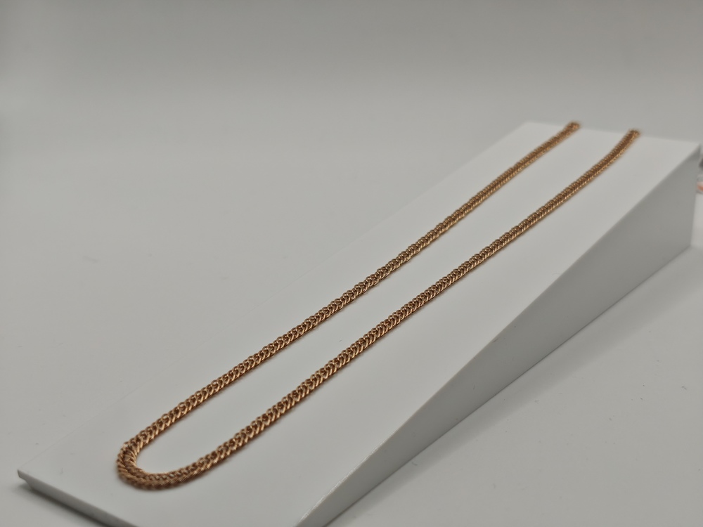 ЦЛР3585 ЦЕПЬ ПОЛНОВЕСНАЯ Ромб тройной (Au 585)