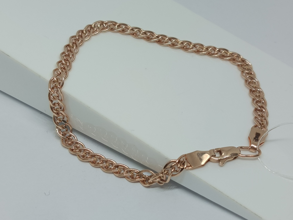 БРАСЛЕТ ПУСТОТЕЛЫЙ Нона (Au 585)