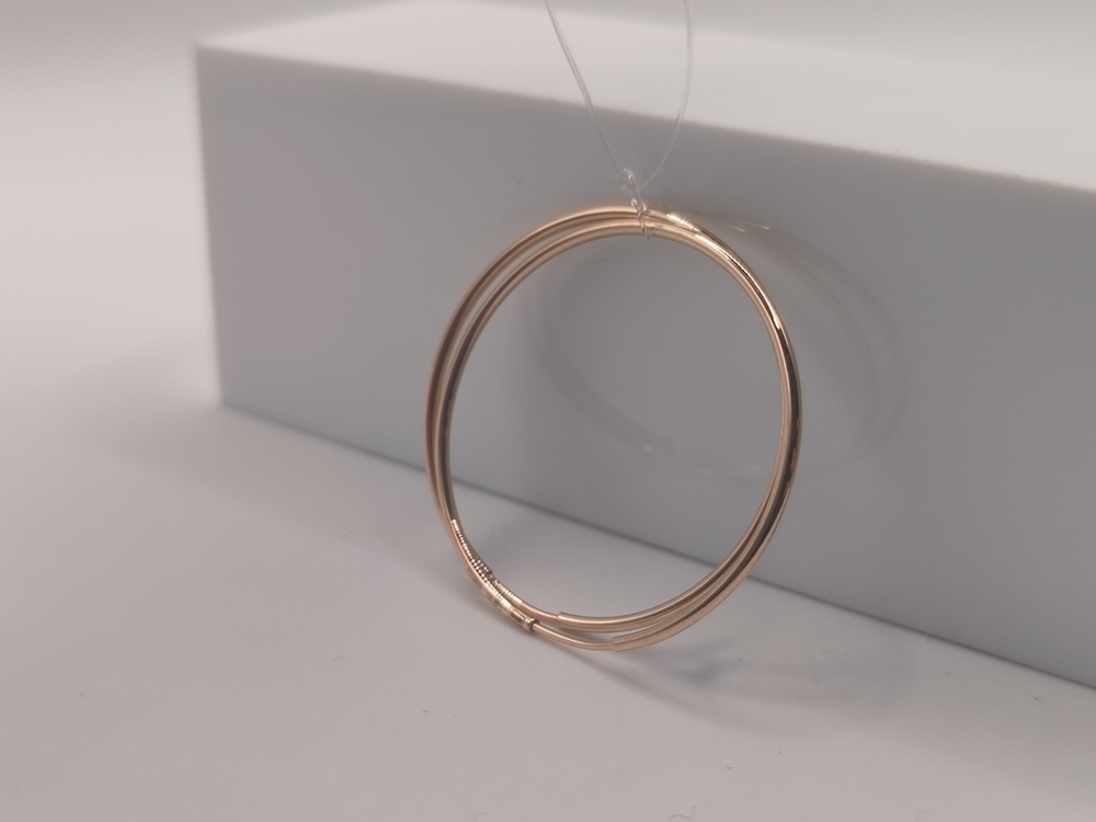 СЕРЬГИ КОНГО без камня (Au 585)