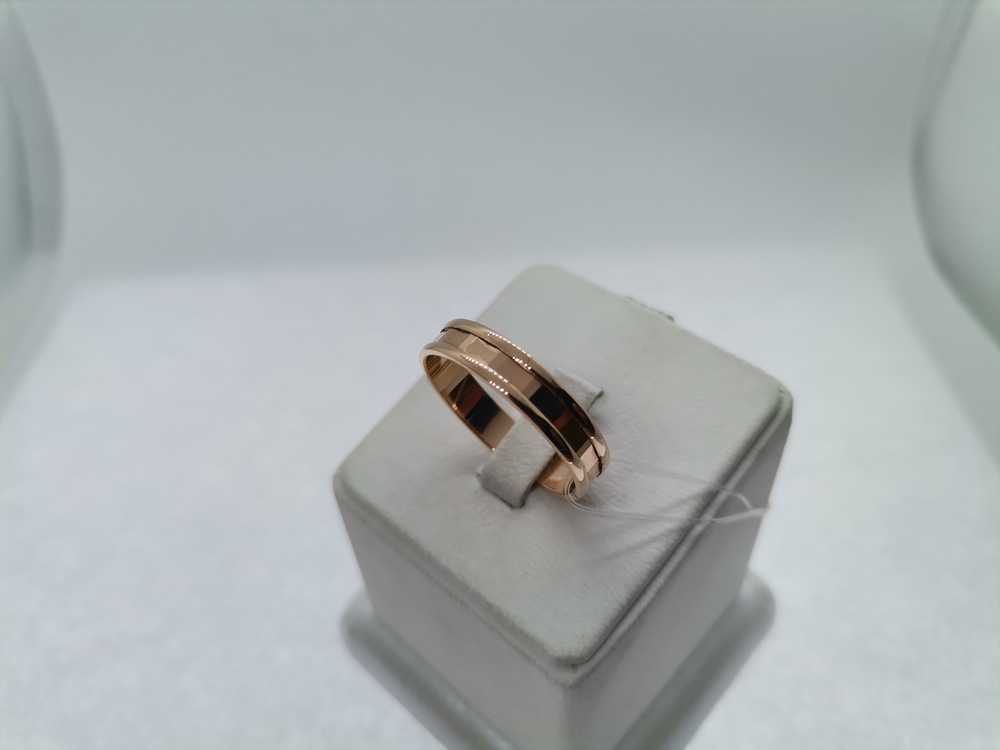 КОЛЬЦО ОБРУЧАЛЬНОЕ без камня (Au 585)