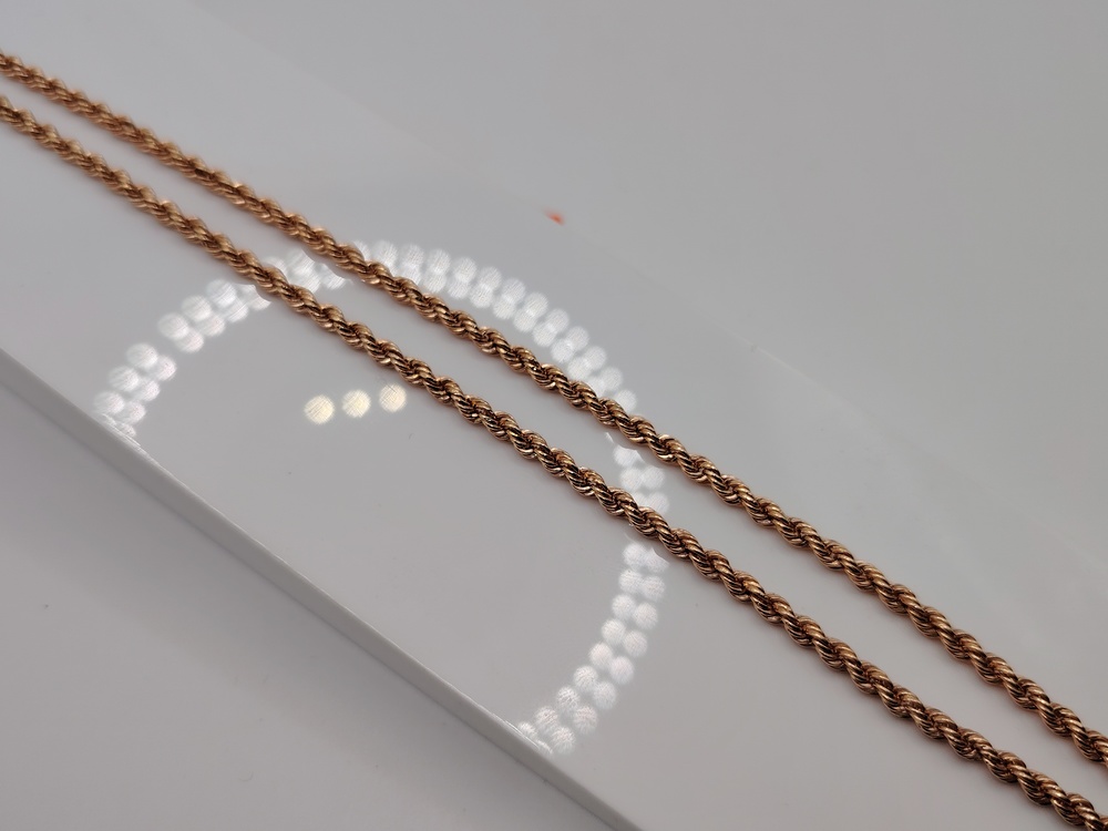 ЦПВР585 ЦЕПЬ ПУСТОТЕЛАЯ Веревка (Au 585)