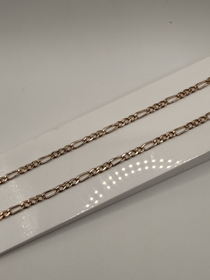 ЦЛФК585 ЦЕПЬ ПОЛНОВЕСНАЯ Фигаро(картье) (Au 585)