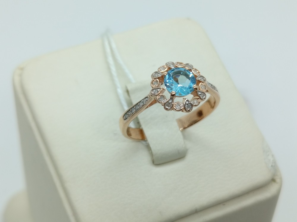 КОЛЬЦО БРИЛЛИАНТ Au 585