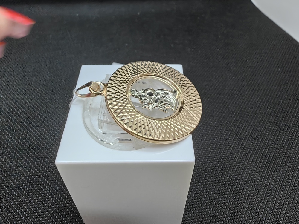 ПОДВЕСКА ЗНАК ЗОДИАКА ЛЕВ (Au 585)
