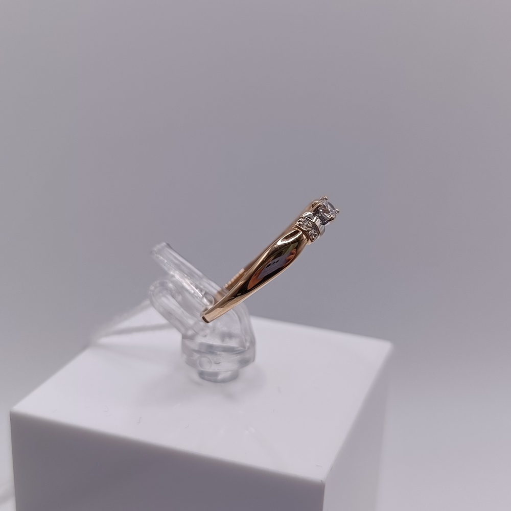 КОЛКМИ585 КОЛЬЦО С КАМНЯМИ (Au 585)