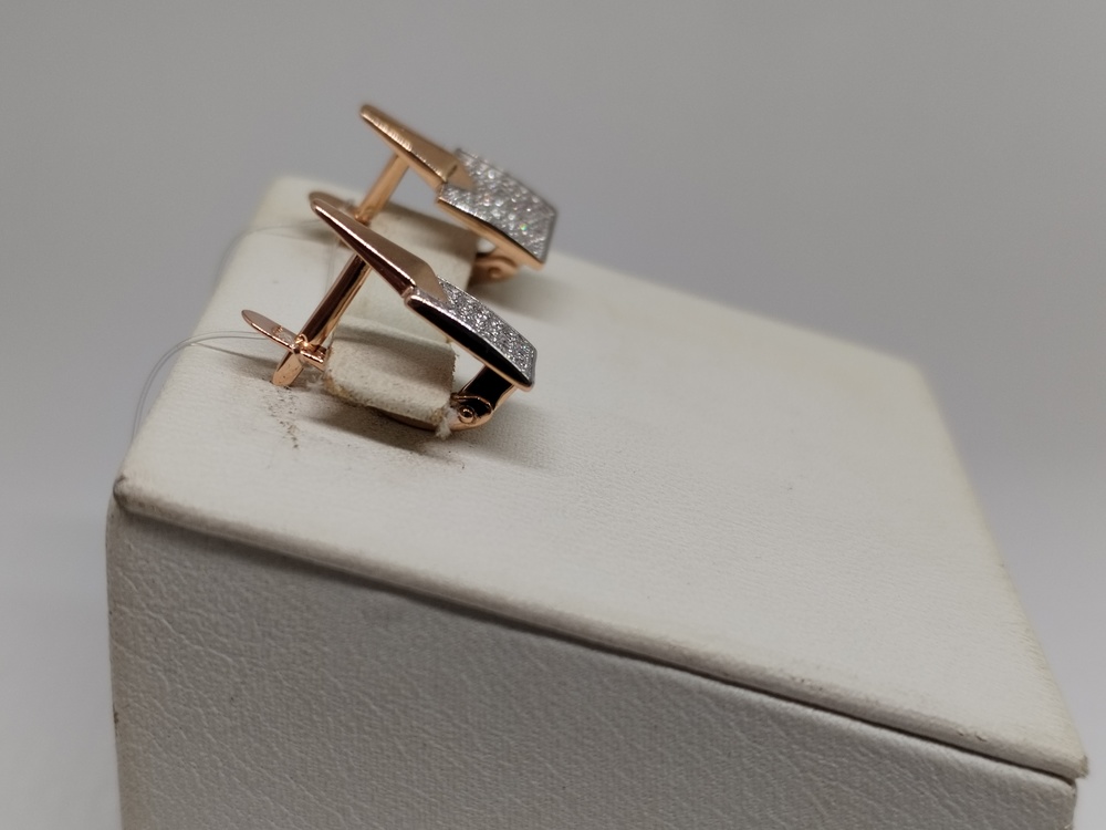 СЕРЬГИ С КАМНЯМИ (Au 585)