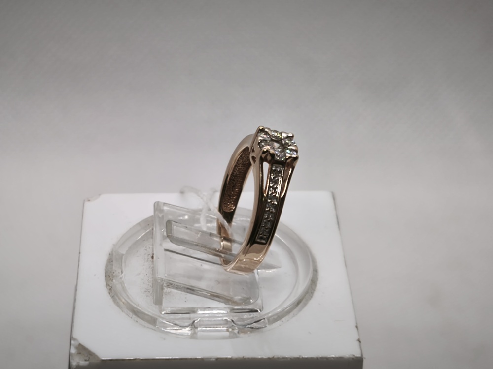 КОЛЬЦО БРИЛЛИАНТ Au 585