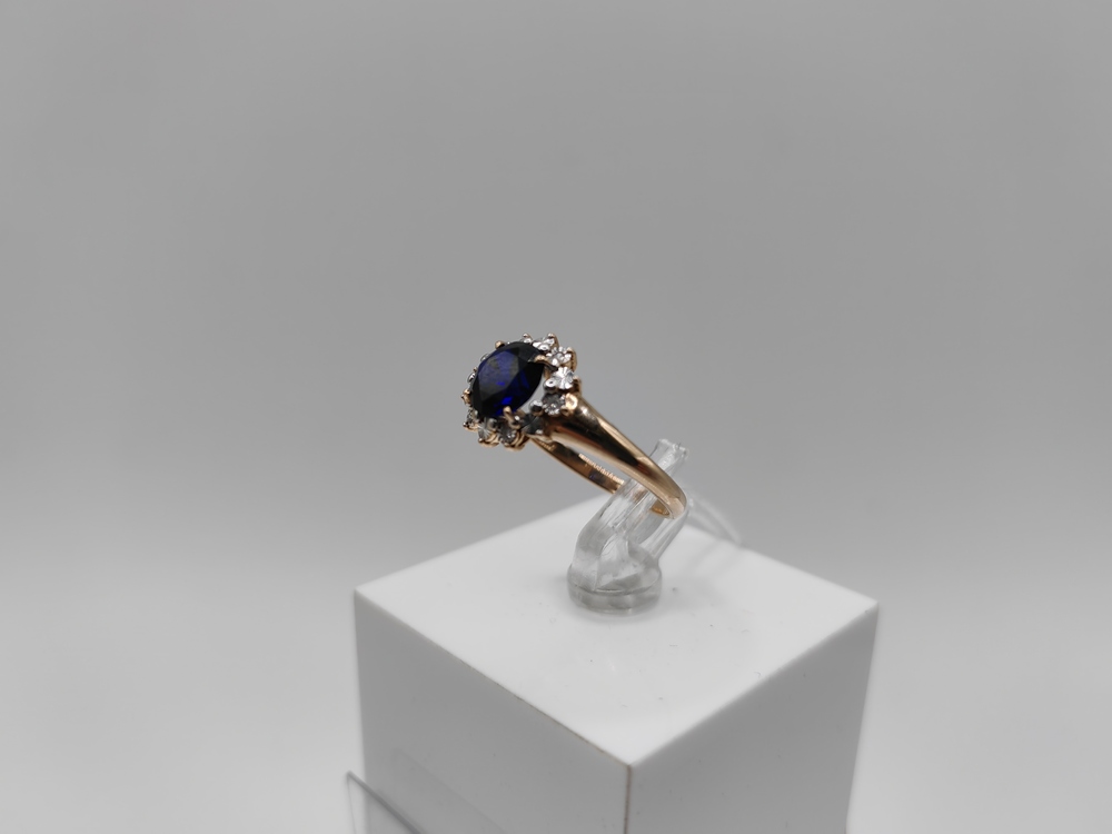 КОЛЬЦО БРИЛЛИАНТ Au 585