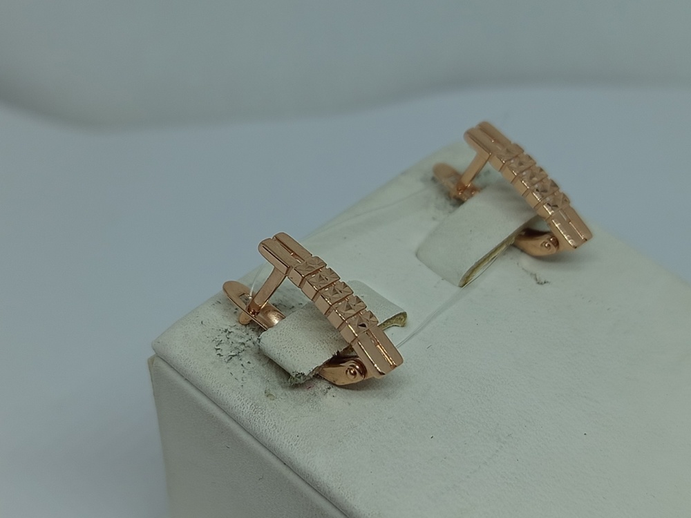 СЕРЬГИ БЕЗ КАМНЯ (Au 585)