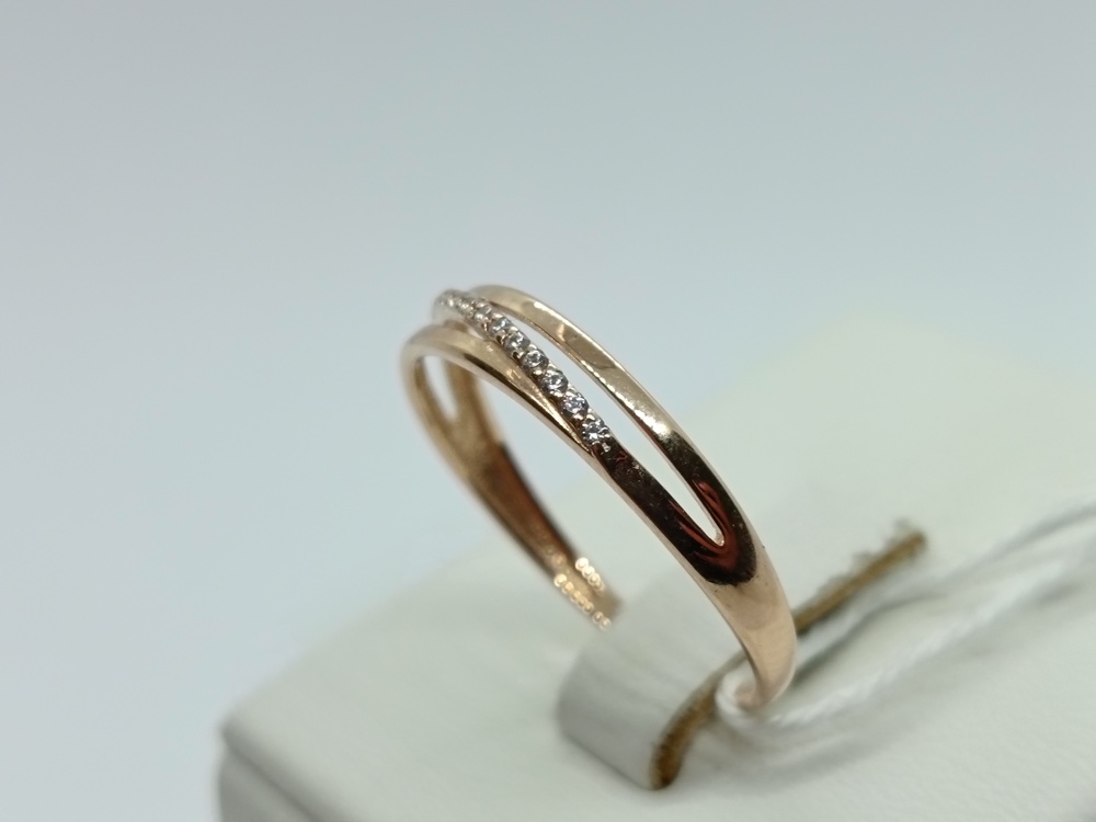 КОЛКМИ585 КОЛЬЦО С КАМНЯМИ (Au 585)