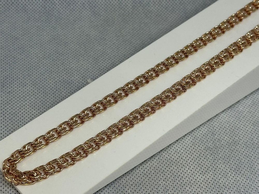 ЦЕПЬ ПОЛНОВЕСНАЯ Бисмарк (Au 585)