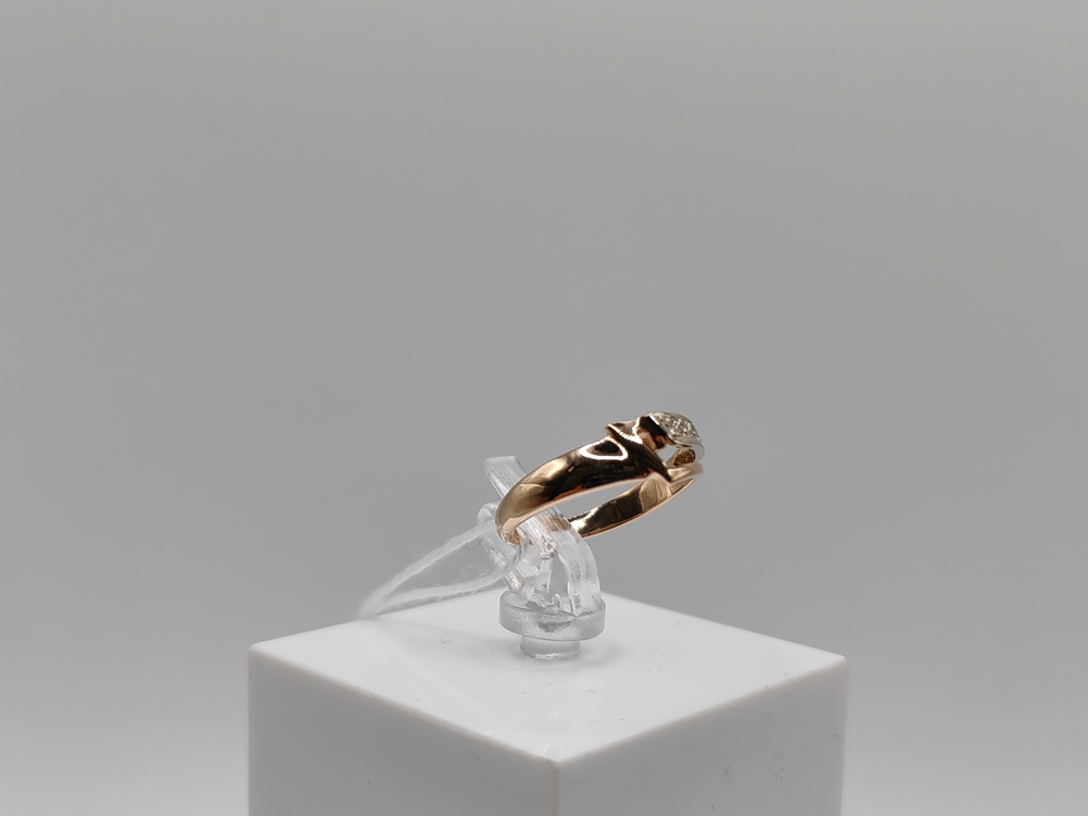 КОЛЬЦО БРИЛЛИАНТ Au 585