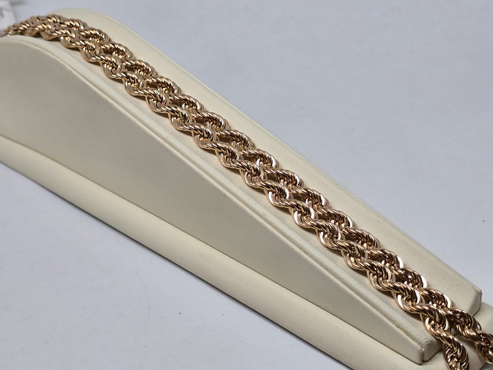 ЦЕПЬ ПОЛНОВЕСНАЯ Веревка (Au 585)