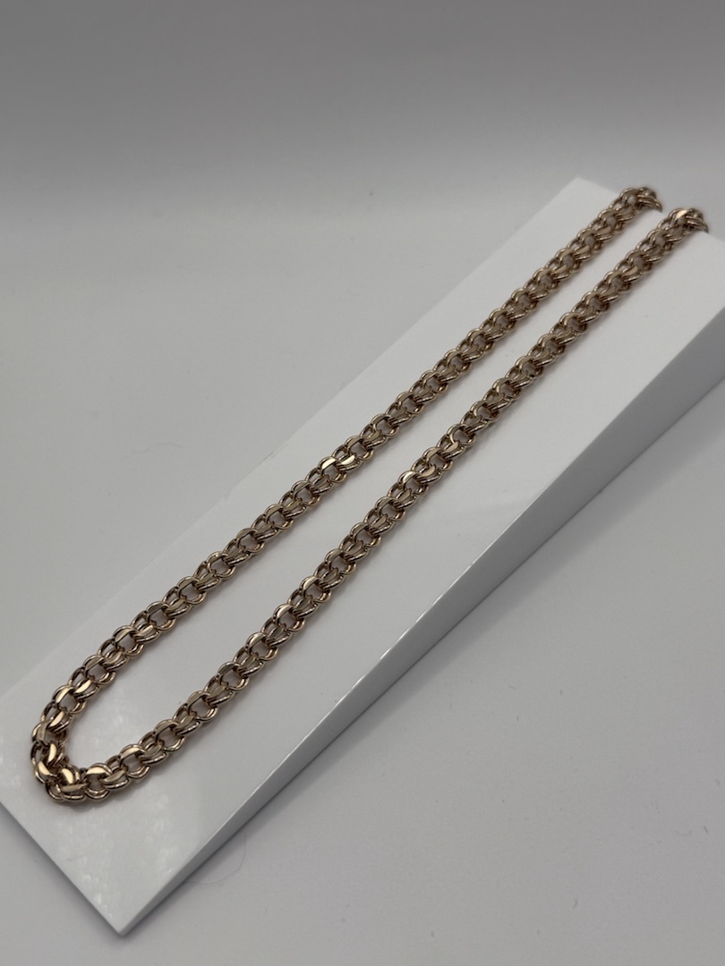 ЦЕПЬ ПУСТОТЕЛАЯ Бисмарк (Au 585)