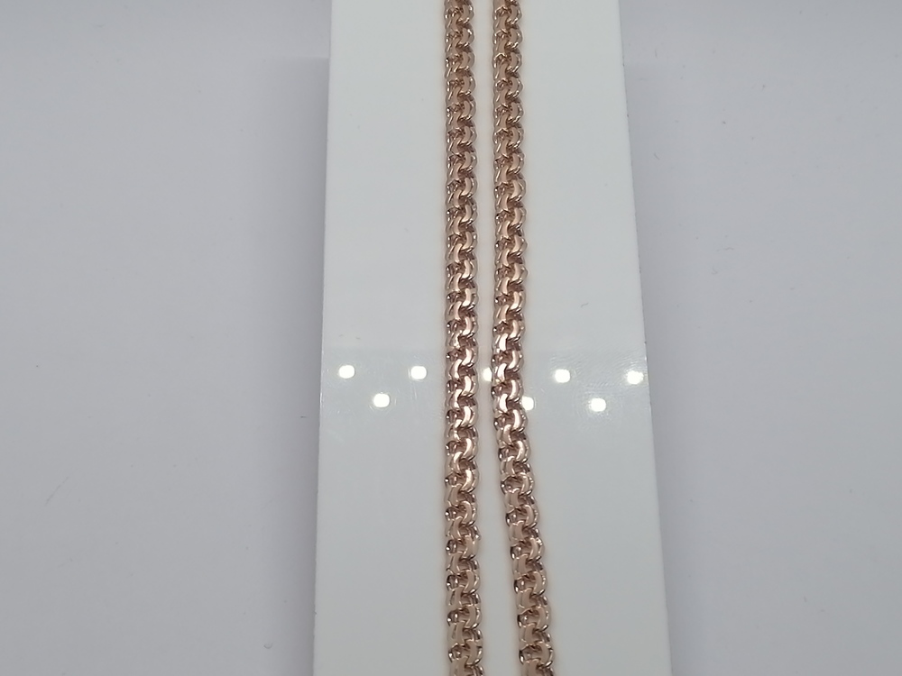 ЦЕПЬ ПОЛНОВЕСНАЯ Бисмарк (Au 585)