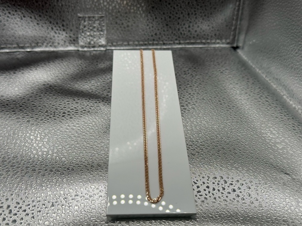 ЦЕПЬ ПОЛНОВЕСНАЯ Ромб двойной (Au 585)