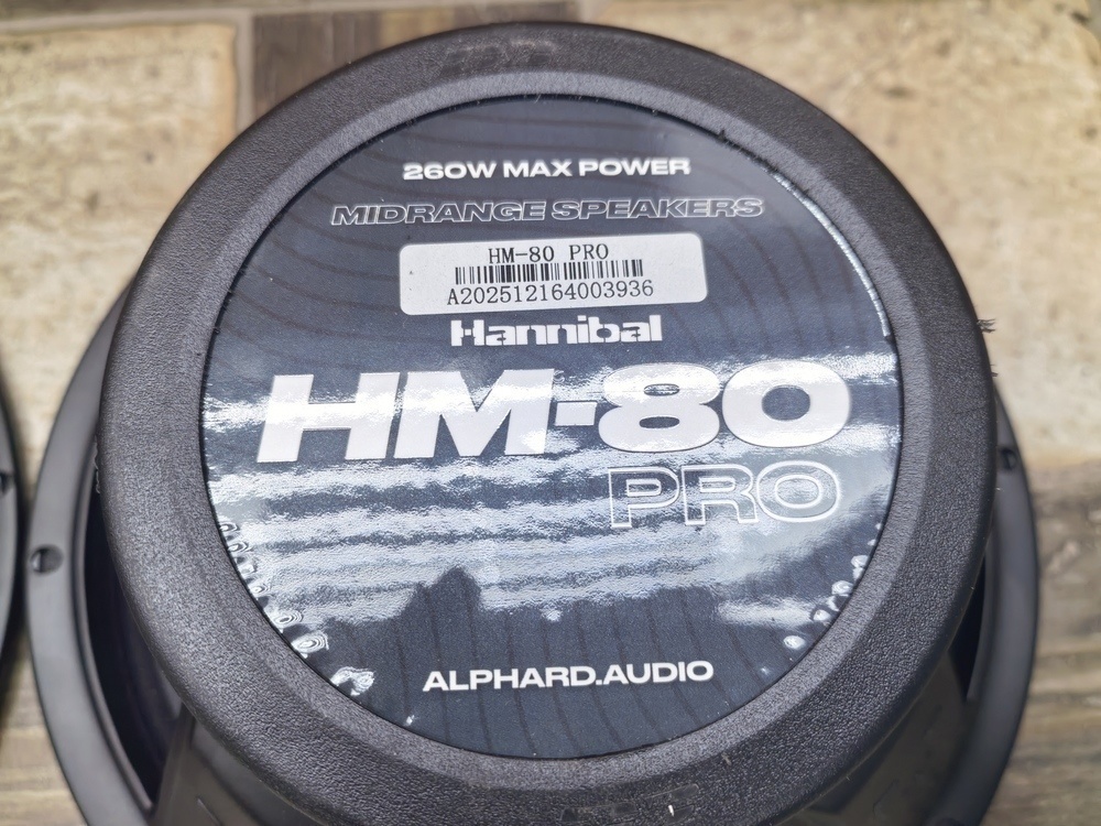 Автоакустика передняя Hannibal HM-80 PRO