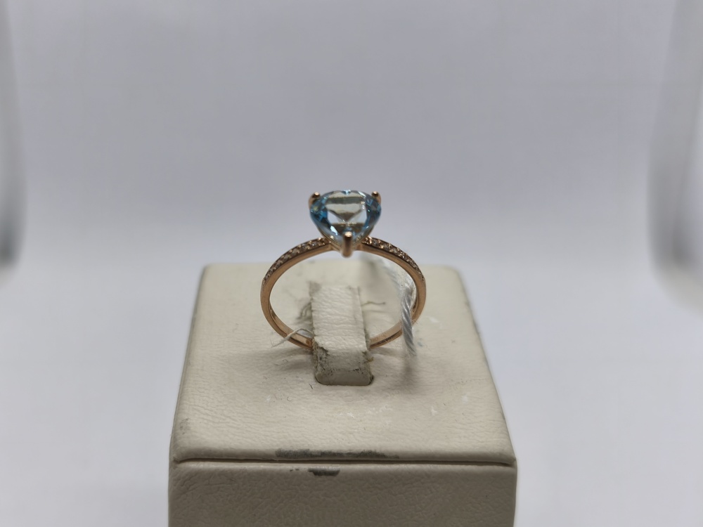 КОЛКМИ585 КОЛЬЦО С КАМНЯМИ (Au 585)