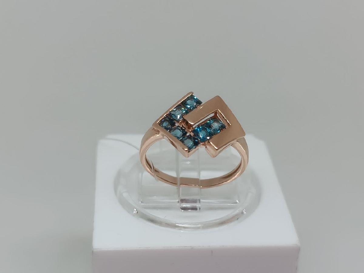 КОЛЬЦО ТОПАЗ (Au 585)