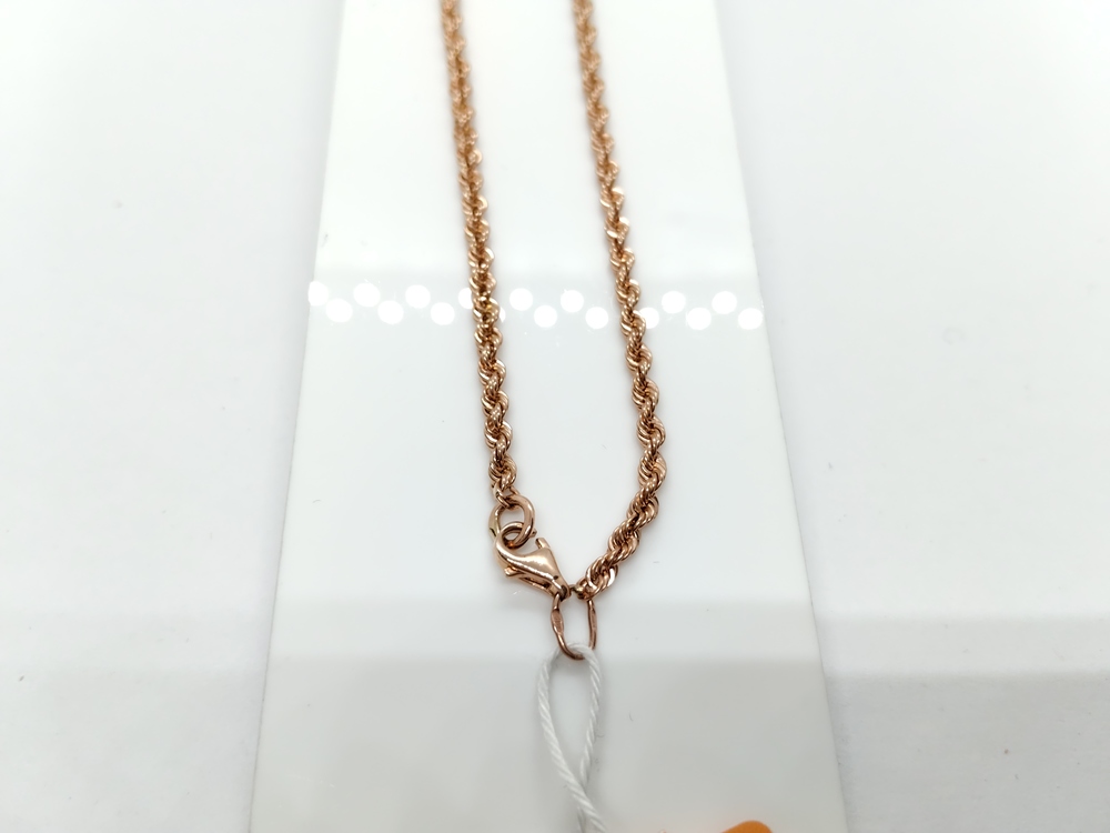 ЦЕПЬ ПОЛНОВЕСНАЯ Веревка (Au 585)