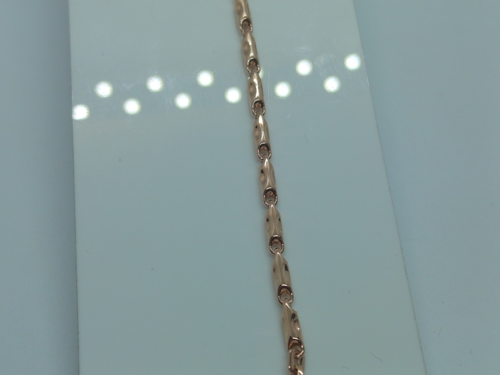 БРАСЛЕТ ПУСТОТЕЛЫЙ Фантазия (Au 585)