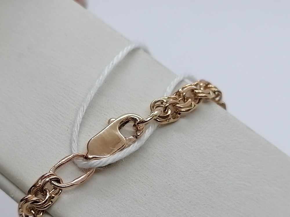 ЦЕПЬ ПОЛНОВЕСНАЯ Бисмарк (Au 585)