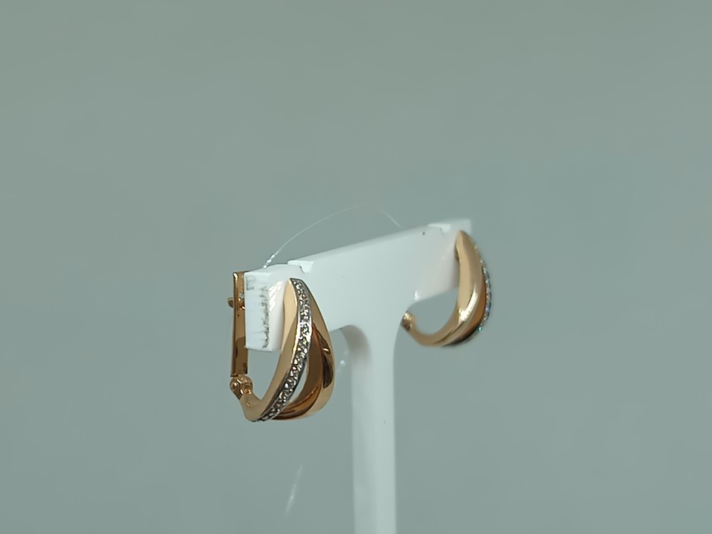 СЕРЬГИ С КАМНЯМИ (Au 585)