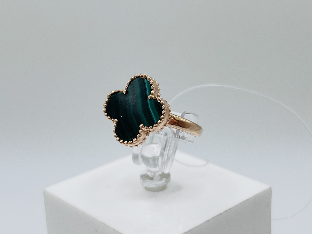 КОЛЬЦО МАЛАХИТ (Au 585)