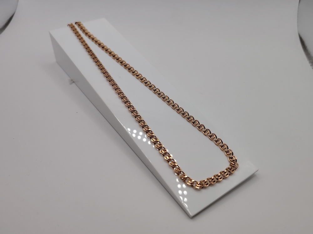 ЦПЛ585 ЦЕПЬ ПУСТОТЕЛАЯ Лав (Au 585)