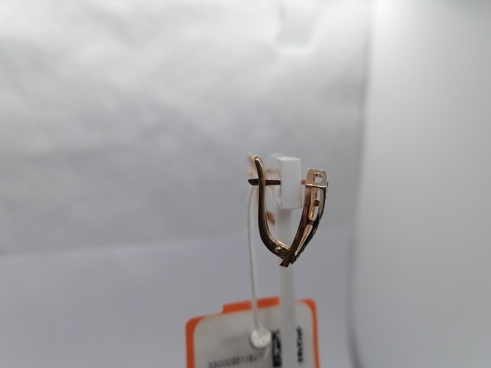 СЕРЬГИ БЕЗ КАМНЯ (Au 585)