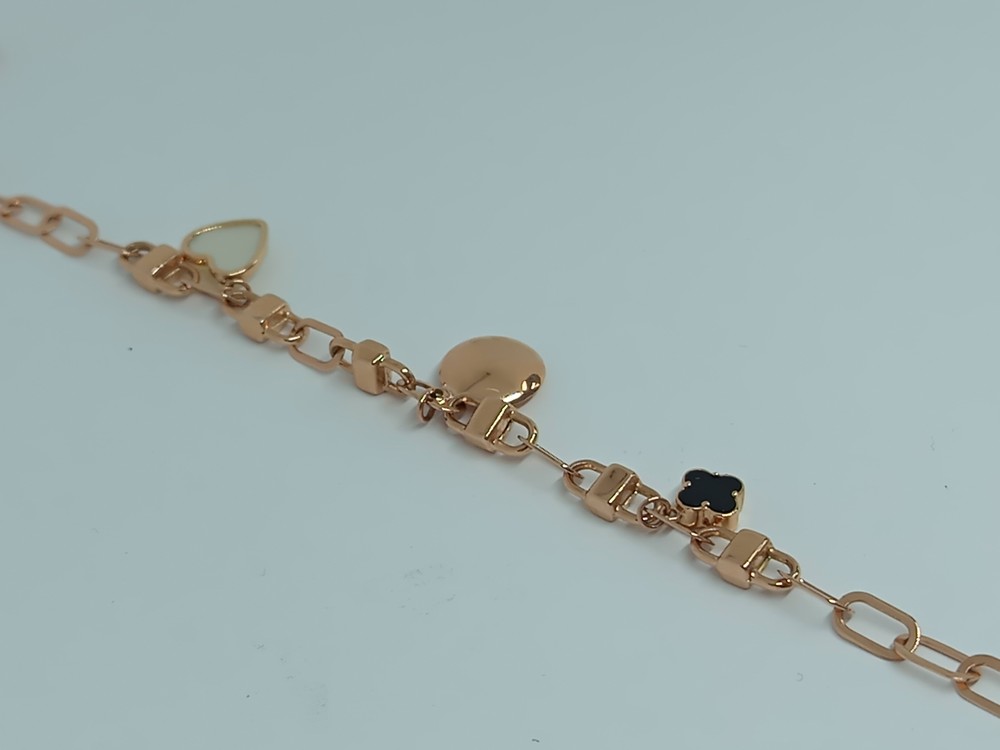 БРАСЛЕТ ФАНТАЗИЯ с камнями (Au 585)