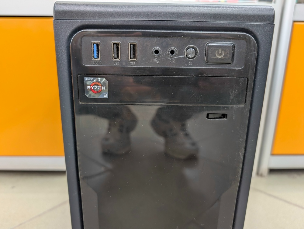 Системный блок Noname; Ryzen 5 2600, GeForce GTX 1060 3GB, 16 Гб, 128 Гб, 1 Tb